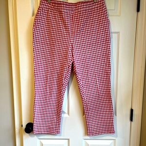 🌸 Susan Graver size L pull on crop pant